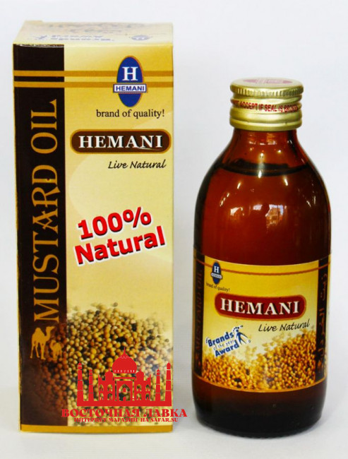 Горчичное масло Hemani Mustard Oil 125ml