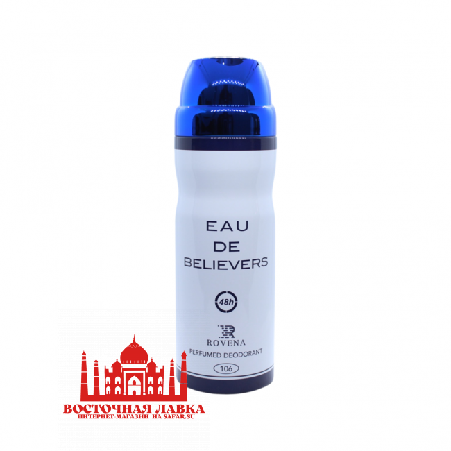 Дезодорант ROVENA EAU DE BELIEVERS 200ml