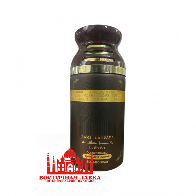 Дезодорант Lattafa RAMZ LATTAFA 250ml Дезодорант Lattafa RAMZ LATTAFA 250ml