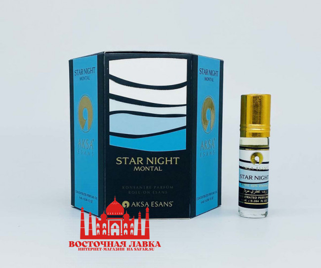 Духи AKSA STAR NIGHT-MONTAL 6ml